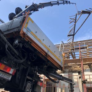 Spezialkranarbeiten unter schwierigen Gegebenheiten