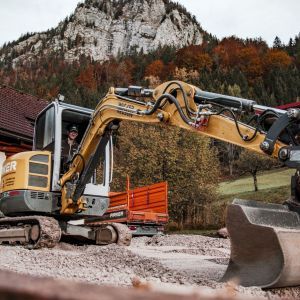 Erdbau Bagger EZ38